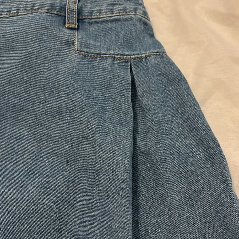 Cider jorts Jean shorts denim SZ 2X plus size baggy oversized light wash NWT